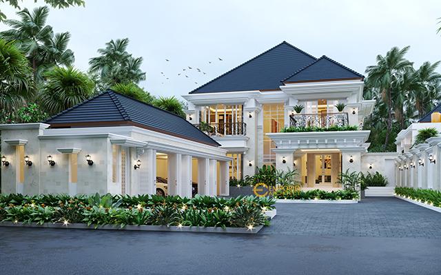 Mr. Hendra Classic House 2 Floors Design - Medan