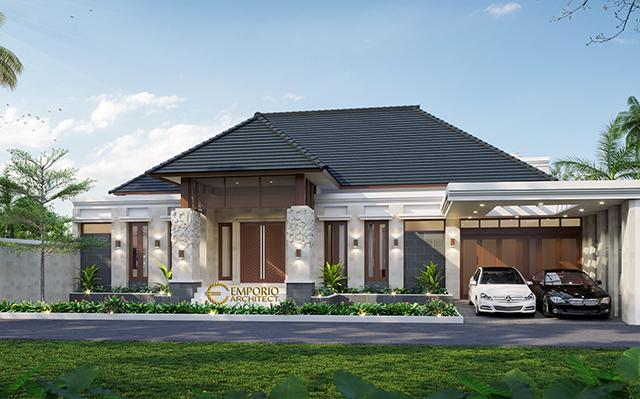 Mr. Erik Villa Bali House 1.5 Floors Design - Pekanbaru, Riau