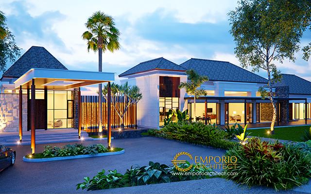 Mr. Jafar III Villa 1 Floor Design - Purwakarta