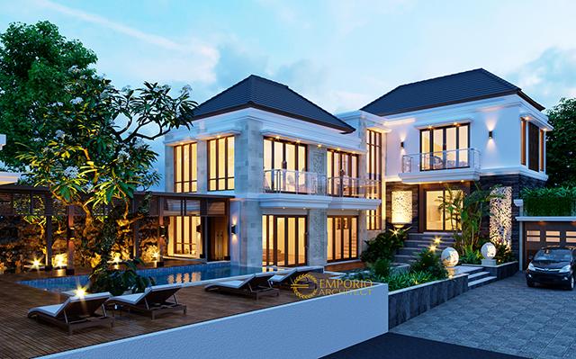 Mr. Marwan Villa Bali 2 Floors Design - Samarinda, Kalimantan Timur