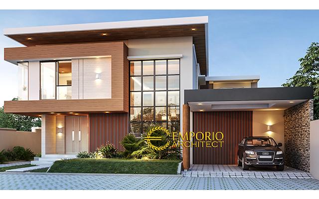Mrs. Liza Modern House 2 Floors Design - Sorong, Papua Barat