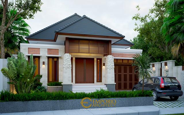 Mr. Ammal Rozib Villa Bali House 1 Floor Design - Sumatera Selatan