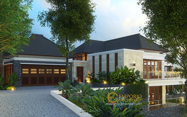 Mrs. Rahma Villa Bali House 2 Floors Design - Sumedang, Jawa Barat