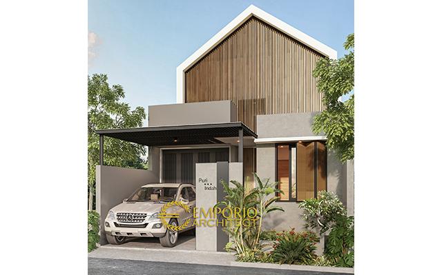 Desain Rumah Modern Scandinavian 1 Lantai Type 86  di  Bintaro, Tangerang Selatan
