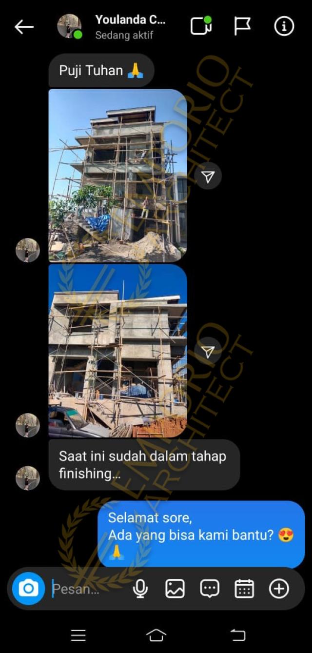 Testimonial Desain Rumah Modern 2.5 Lantai Ibu Youla
