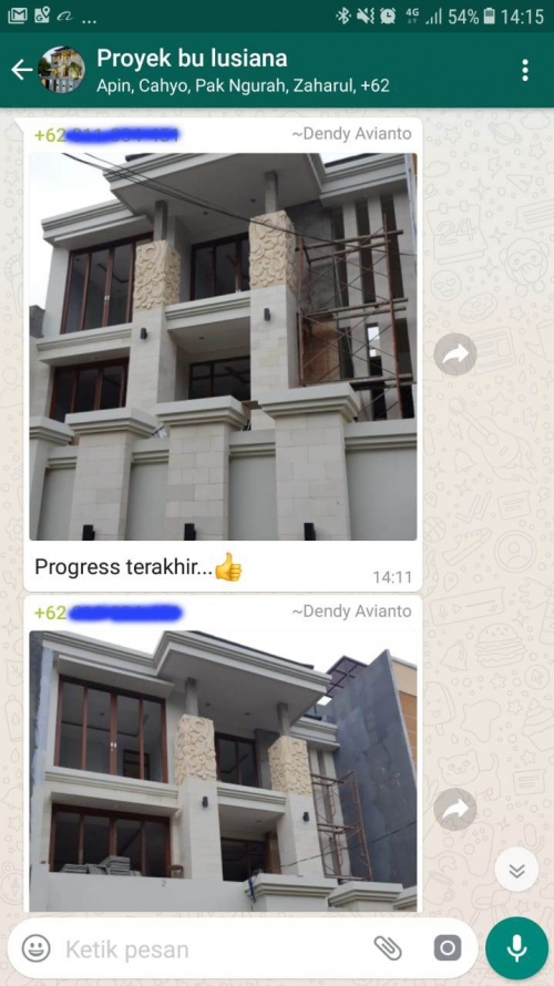 Testimonial Mrs. Lusiana Villa Bali House 3 Floors Design - Jakarta