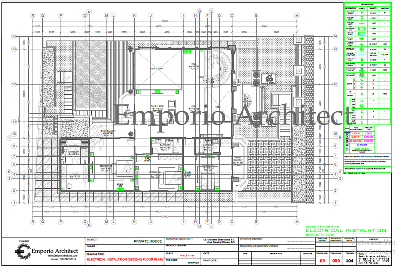 electrical plan