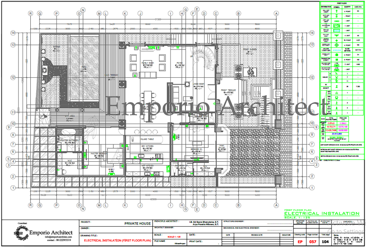 electrical plan