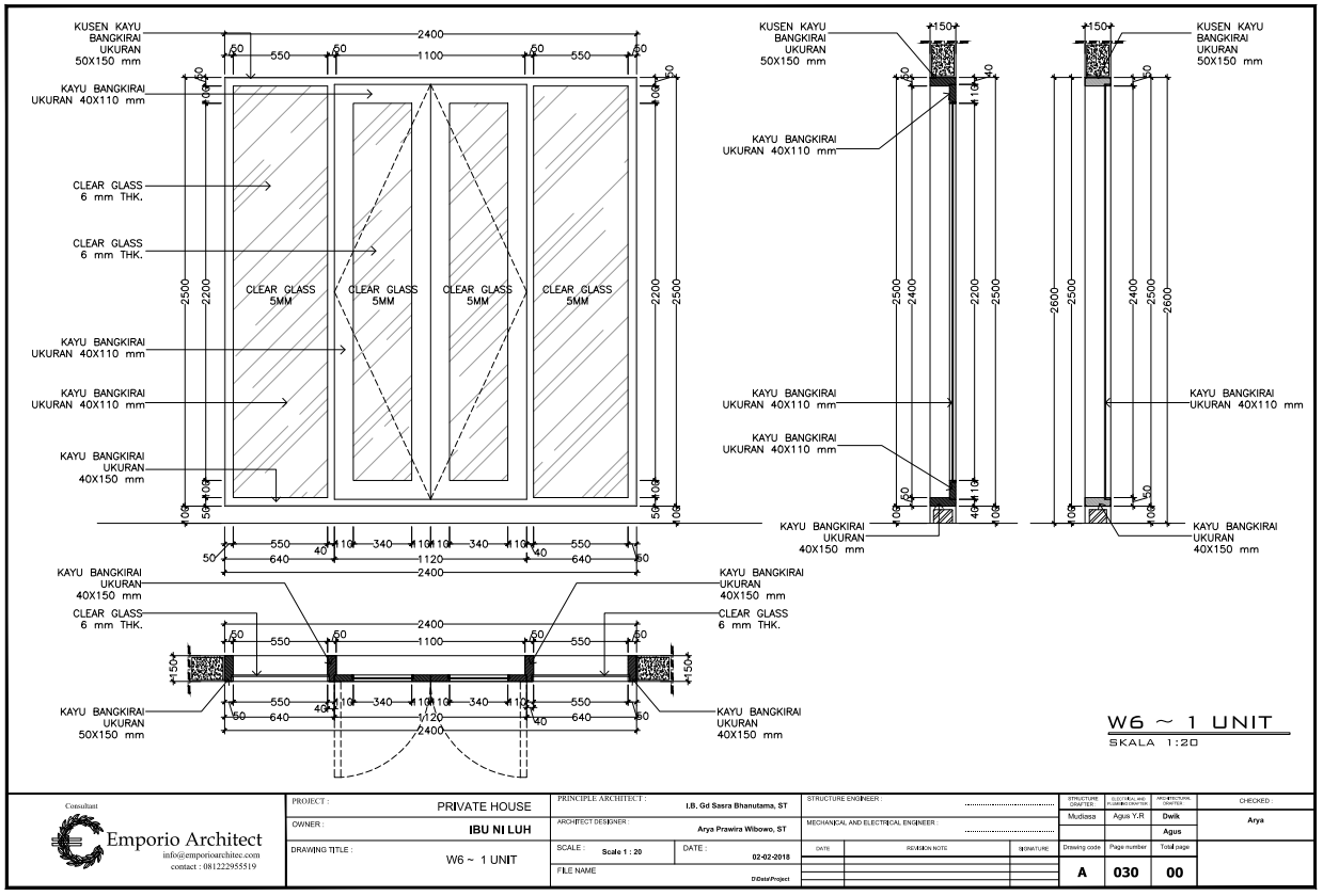 frame details