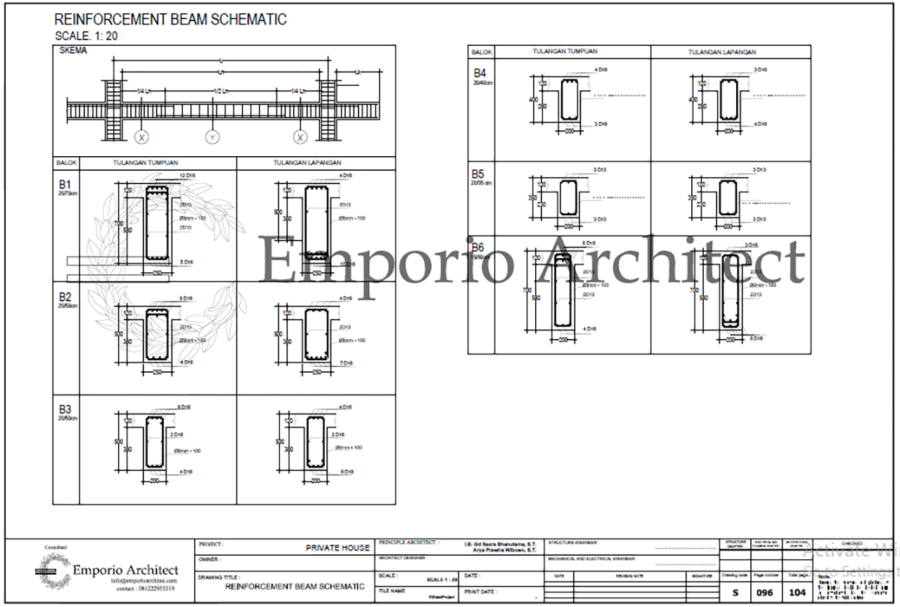 beam framing details