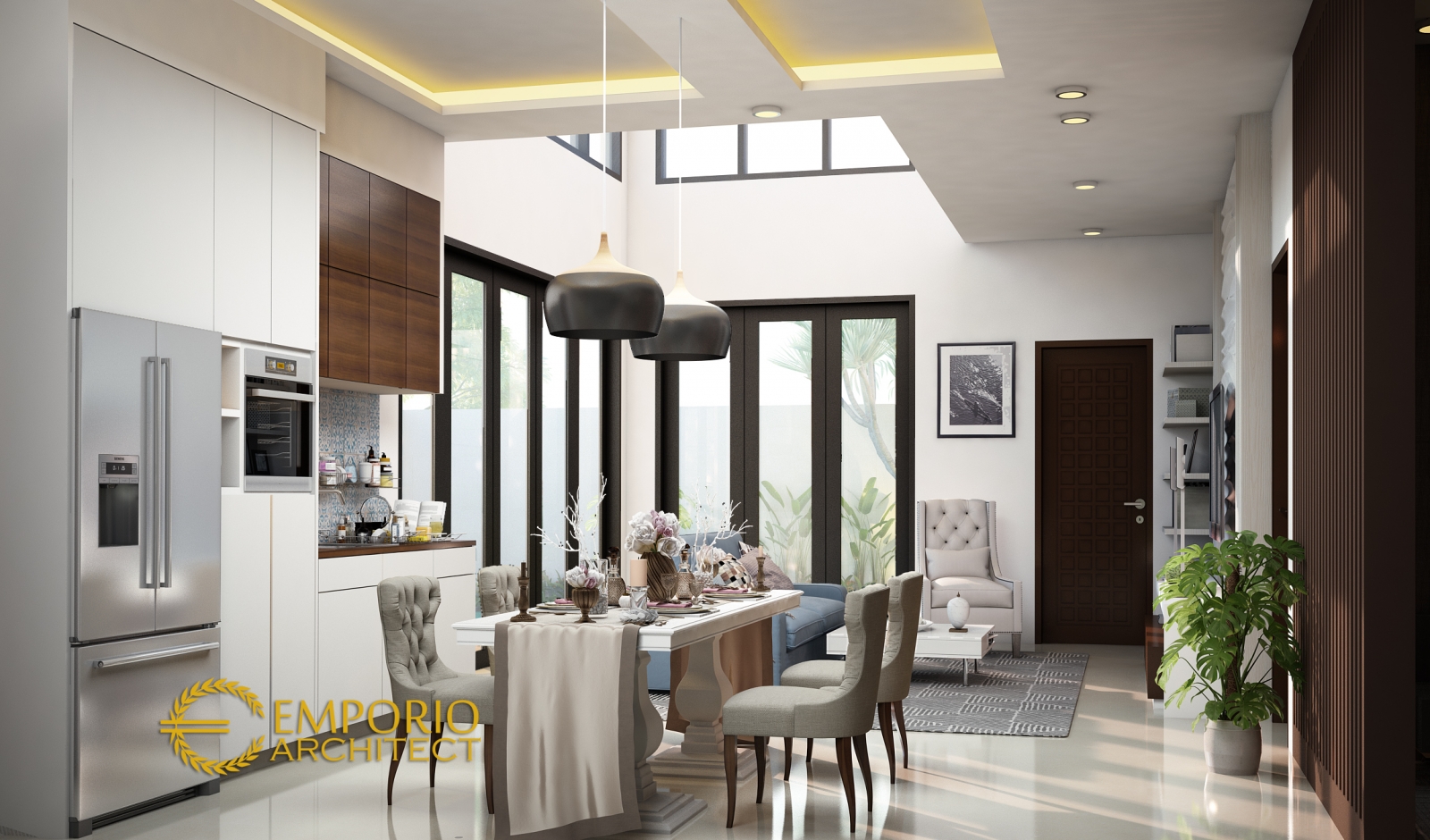 Interior Inspirasi Desain Rumah Minimalis Modern Lantai 2