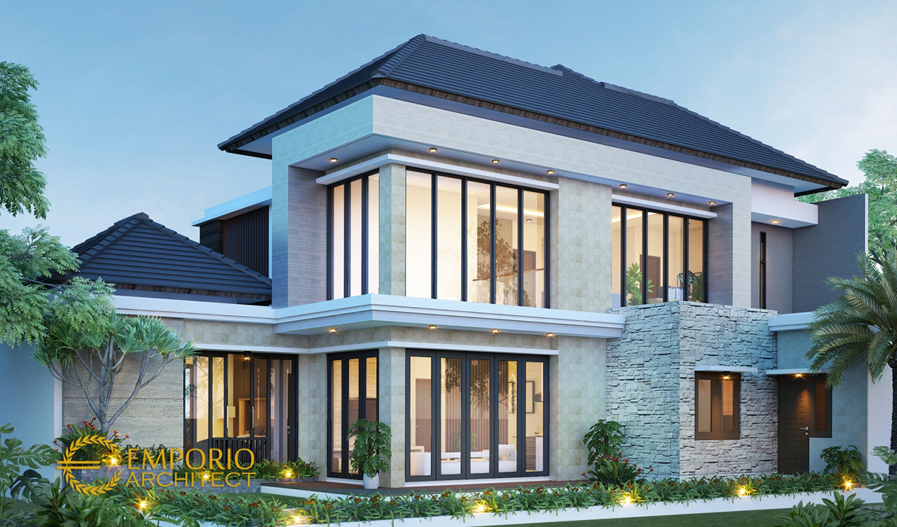 Inspirasi Desain Rumah Minimalis Modern Lantai 2 Alami