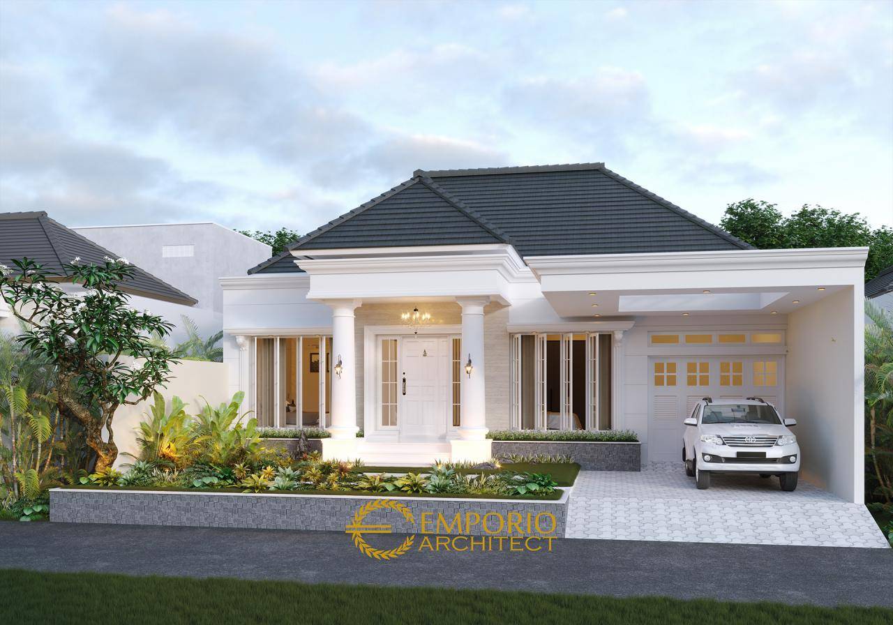 Model Desain Rumah Mewah 1 Lantai