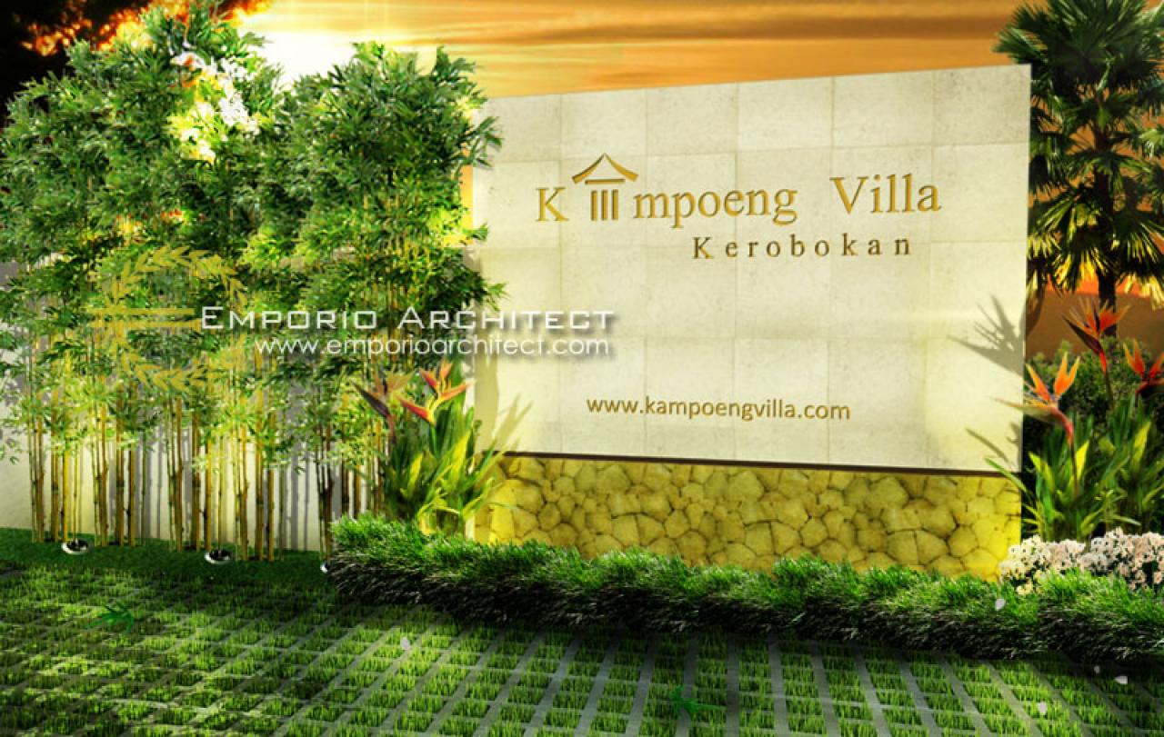 Desain Kampoeng Villas Style Villa Bali 2 Lantai di Kerobokan, Bali 10