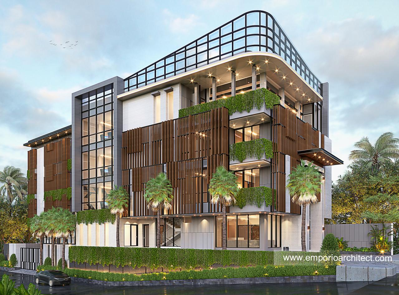 Gambar Desain Kantor Modern 5 Lantai MSAL 1113 di  Jakarta
