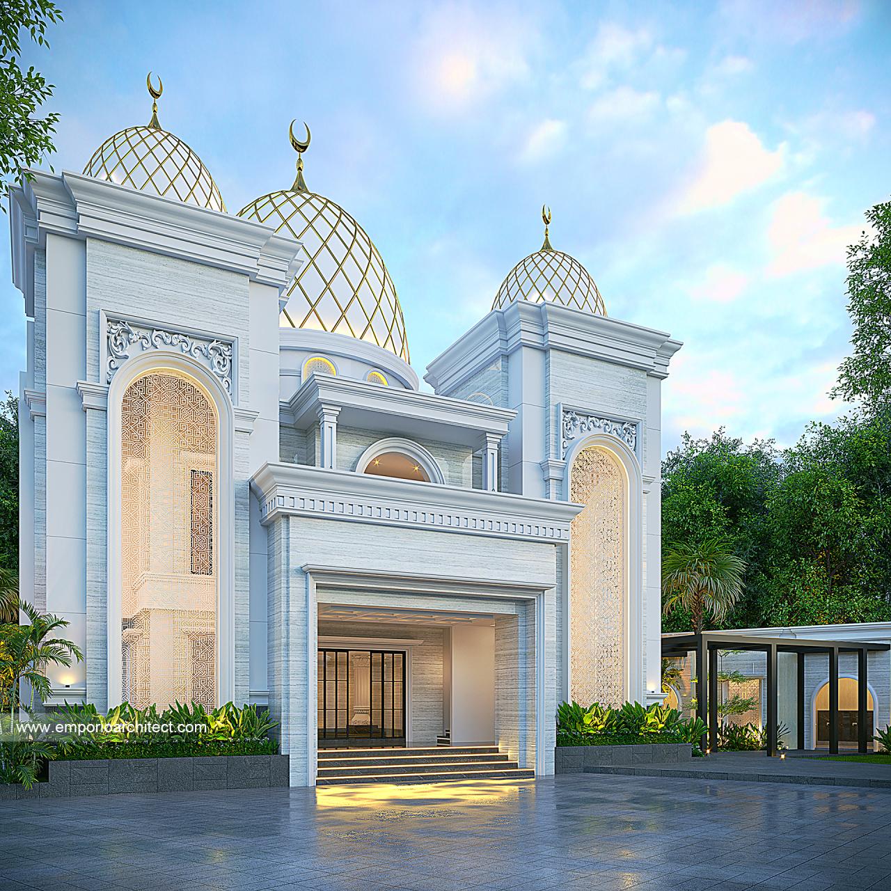Image Grand Marina 1657 II Classic Mosque 2 Floors Design - Makassar