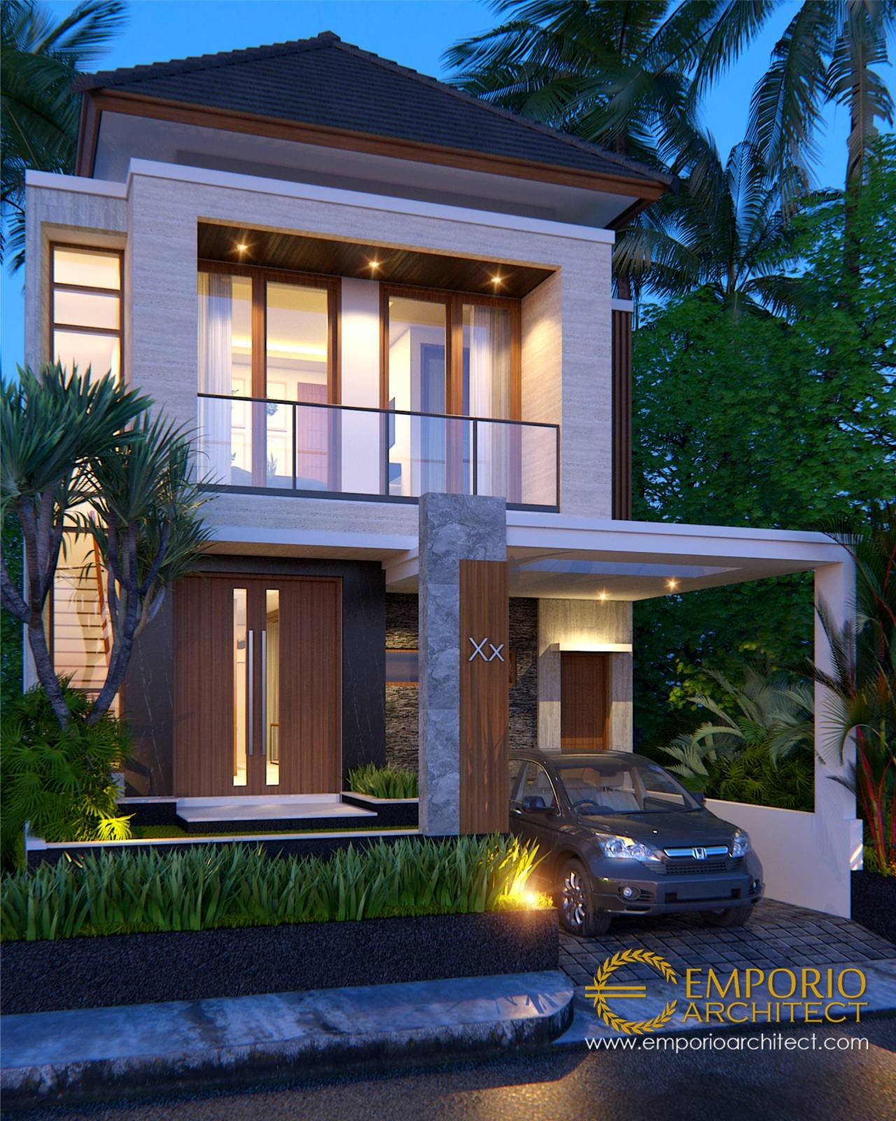 Desain Project 532 Rumah Modern 2 Lantai di Surabaya 1