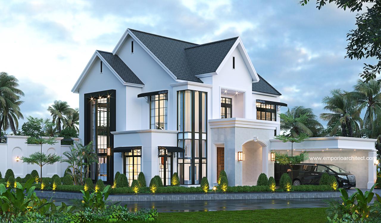 Desain Rumah Lebar Depan 21 (Dua Puluh Satu) Meter 14
