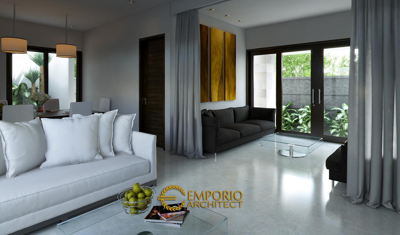 Desain Interior Perumahan Villa Bali 1 Lantai Wahanakarsa Swandiri di Pekanbaru 7