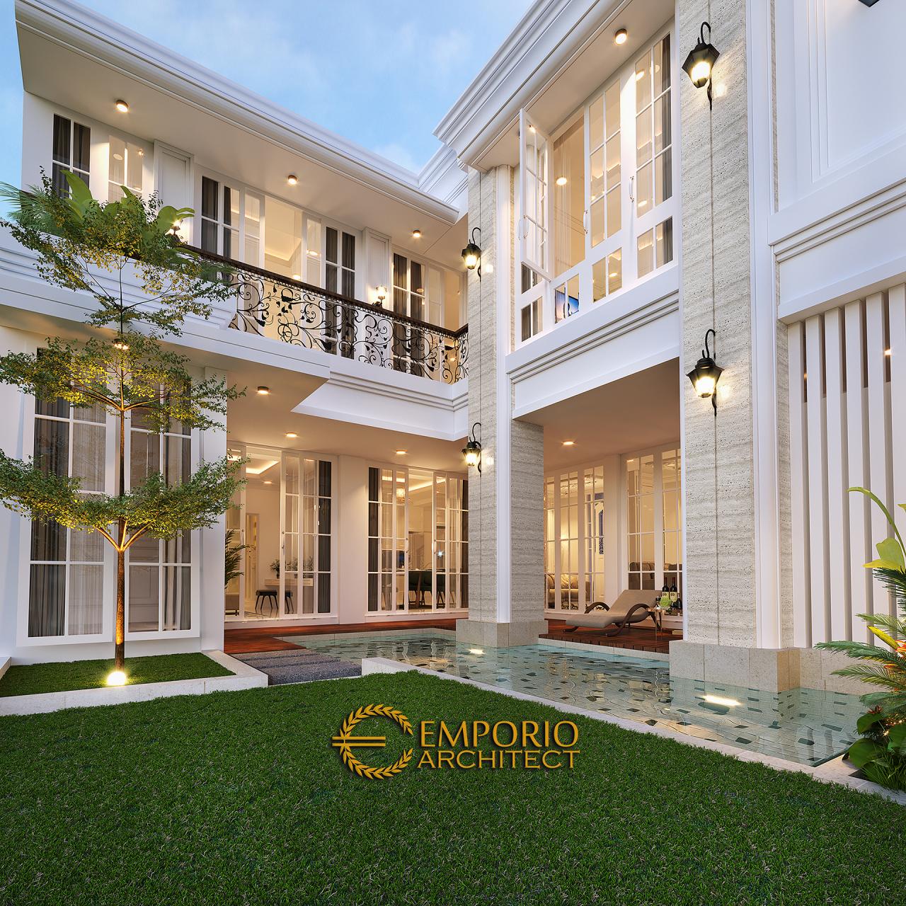 Mrs. Dian Classic House 2 Floors Design - Tangerang Selatan, Banten