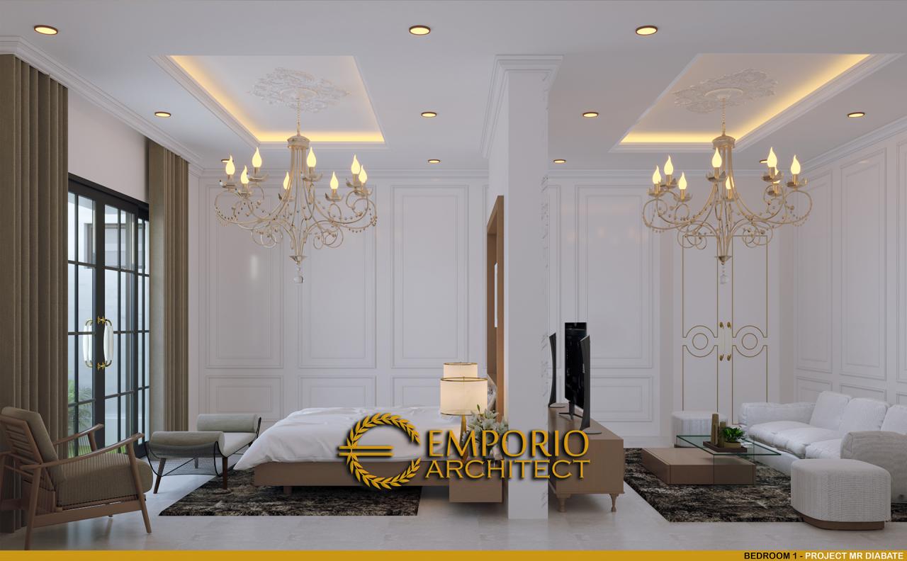 Desain Kamar Tidur 1 Rumah Classic 2 Lantai Mr. Diabate di Senegal 13