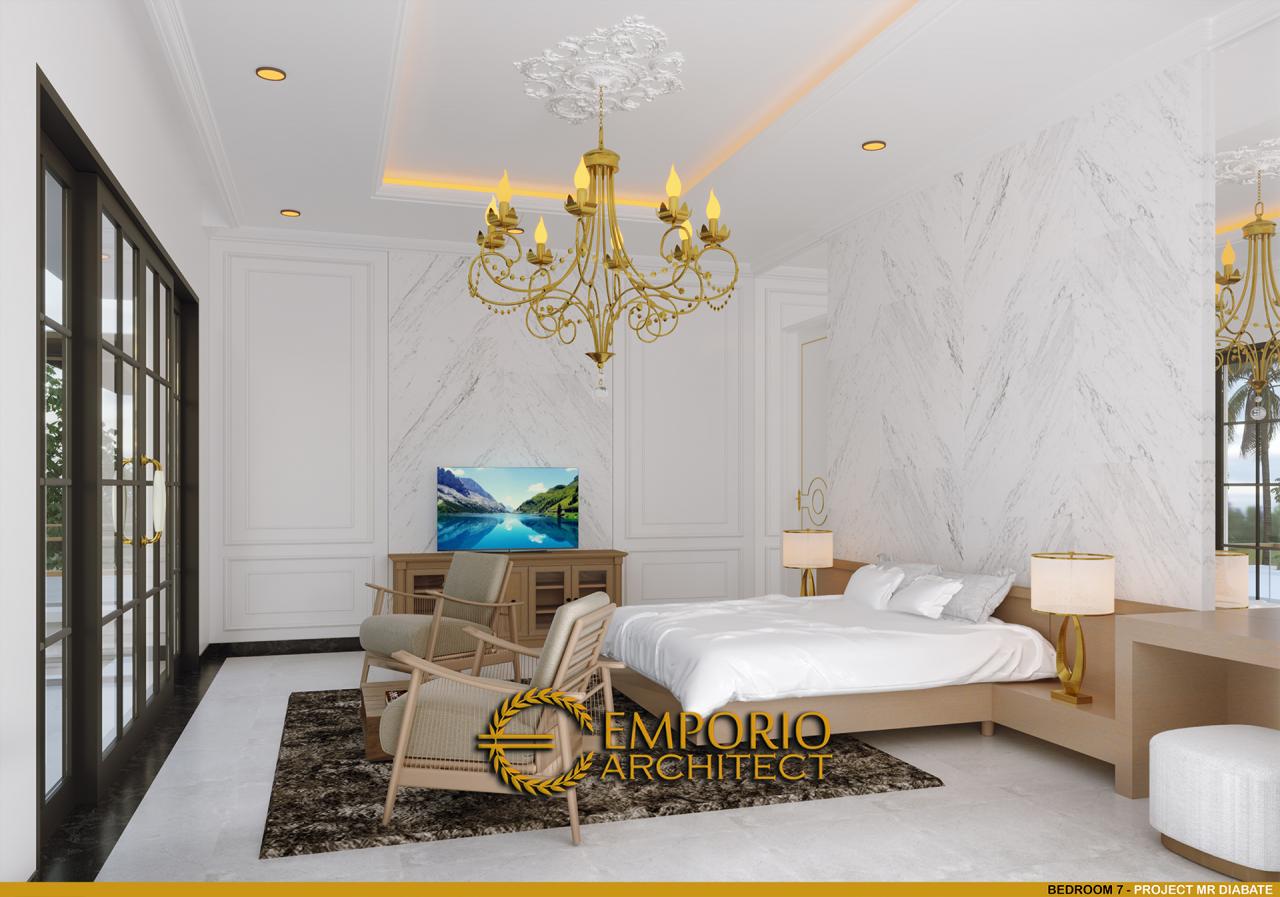 Desain Kamar Tidur 7 Rumah Classic 2 Lantai Mr. Diabate di Senegal 17