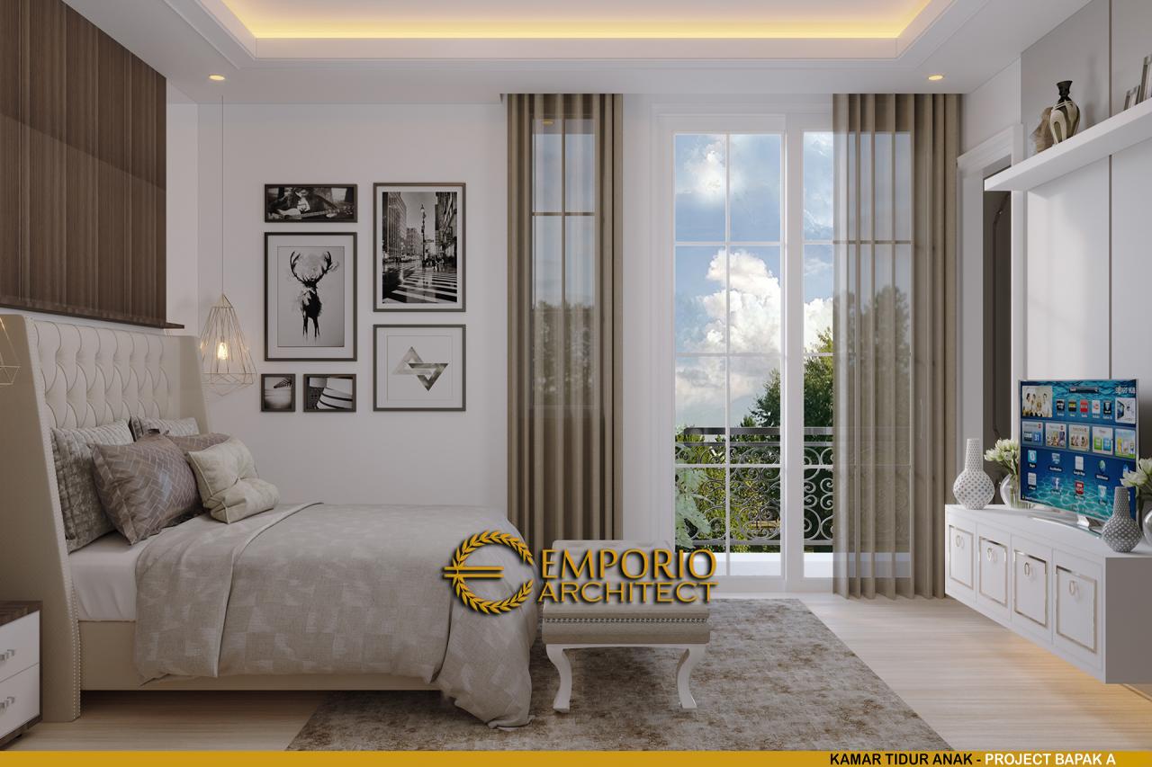 Desain Kamar Tidur Anak Rumah Classic 2 Lantai Bapak A di Bintaro, Jakarta 10
