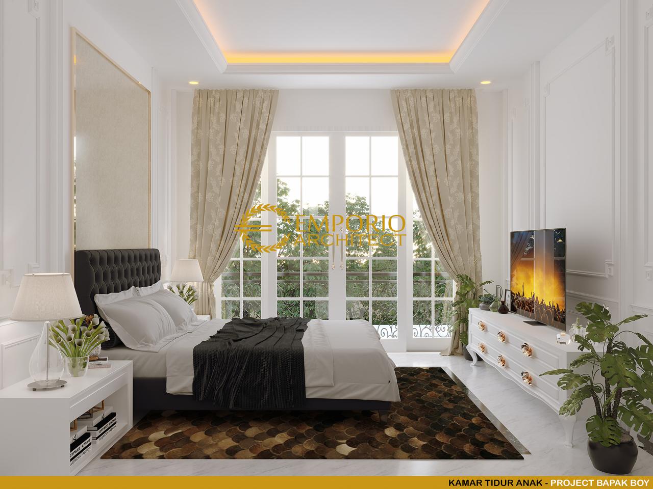 Desain Kamar Tidur Anak Rumah Classic 2 Lantai Bapak Boy di Kalimantan Barat 13