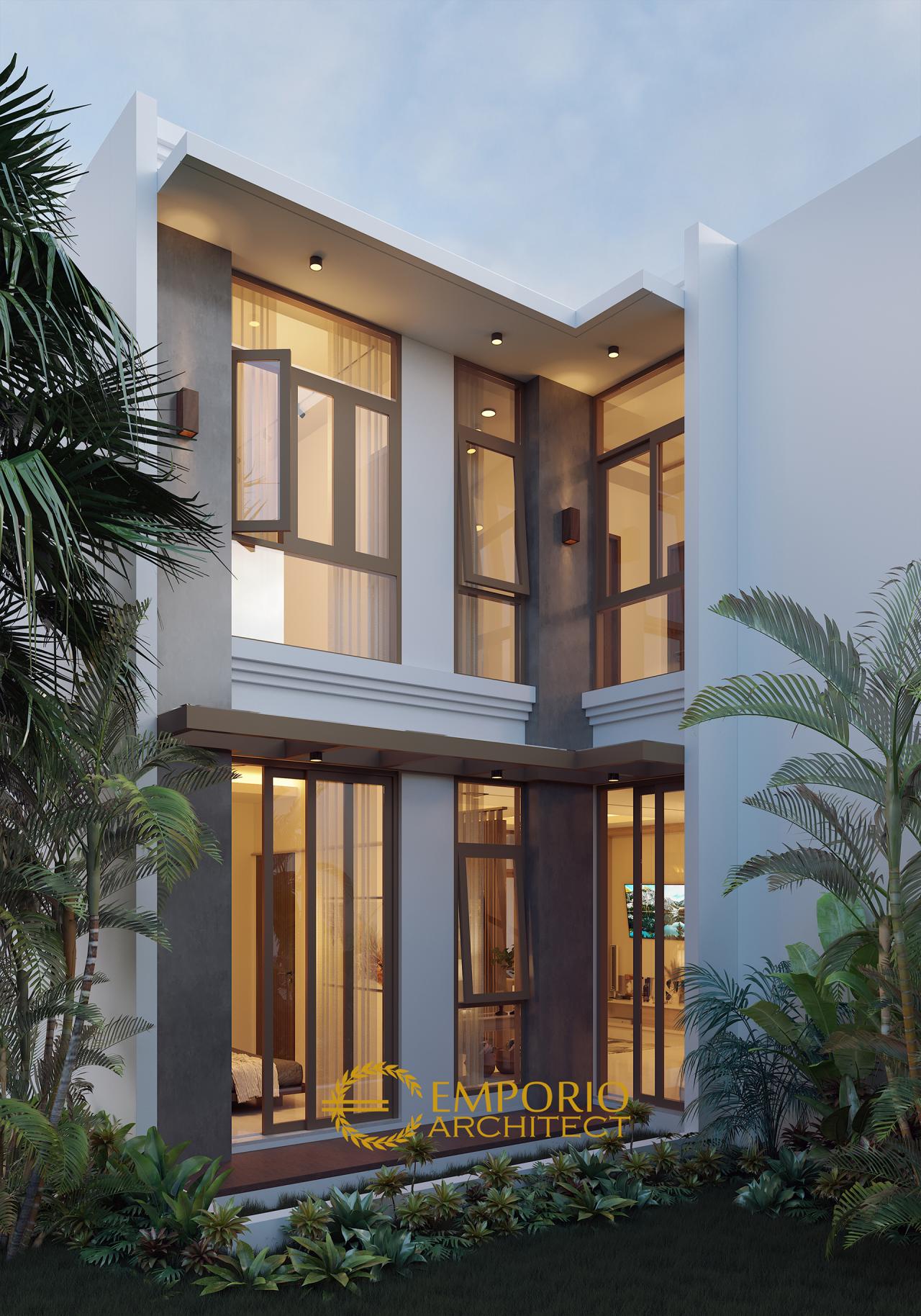 Desain Rumah dan Kost Modern 2 Lantai Ibu Wenny di Jakarta