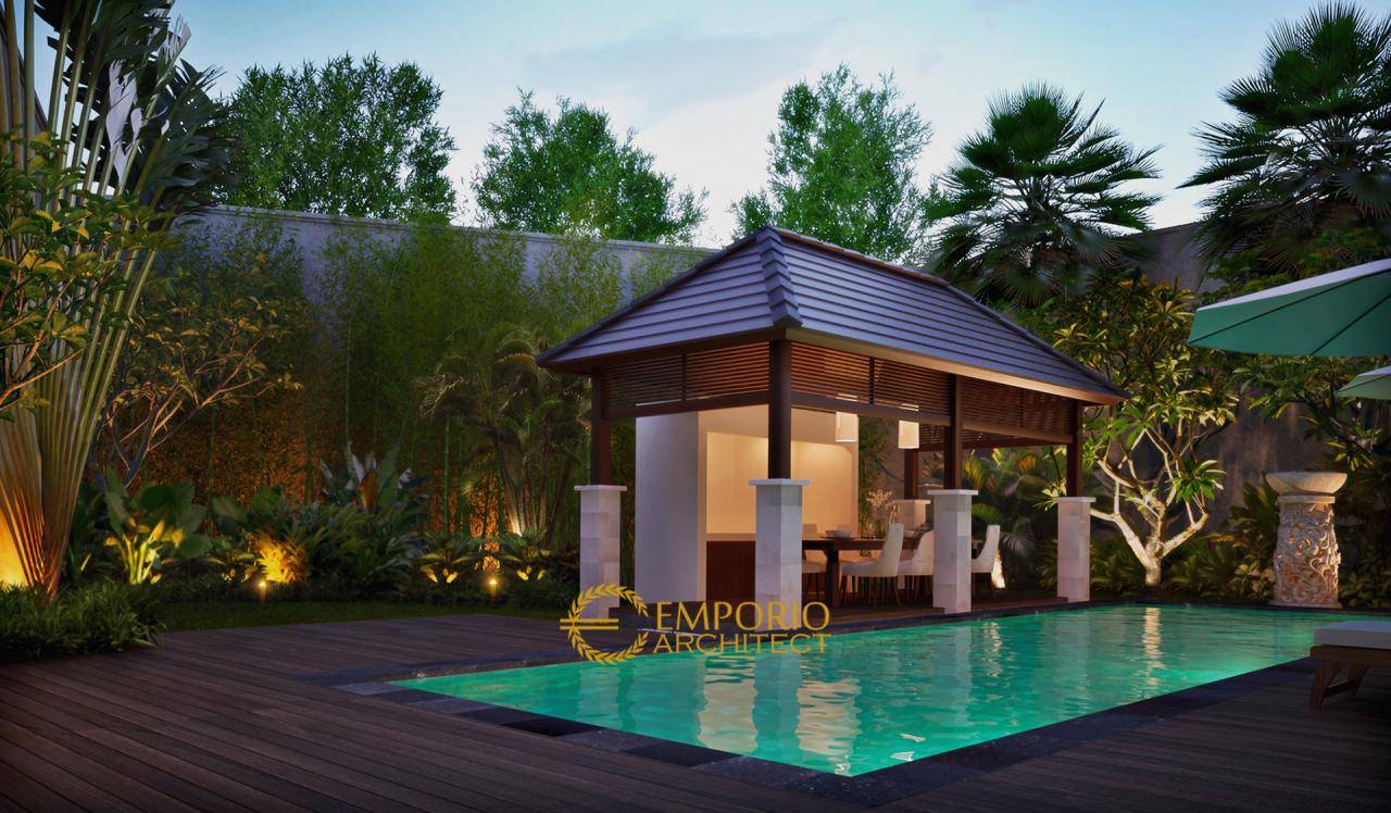 Desain Rumah Villa Bali 2 Lantai Bapak Frans di Jakarta 5