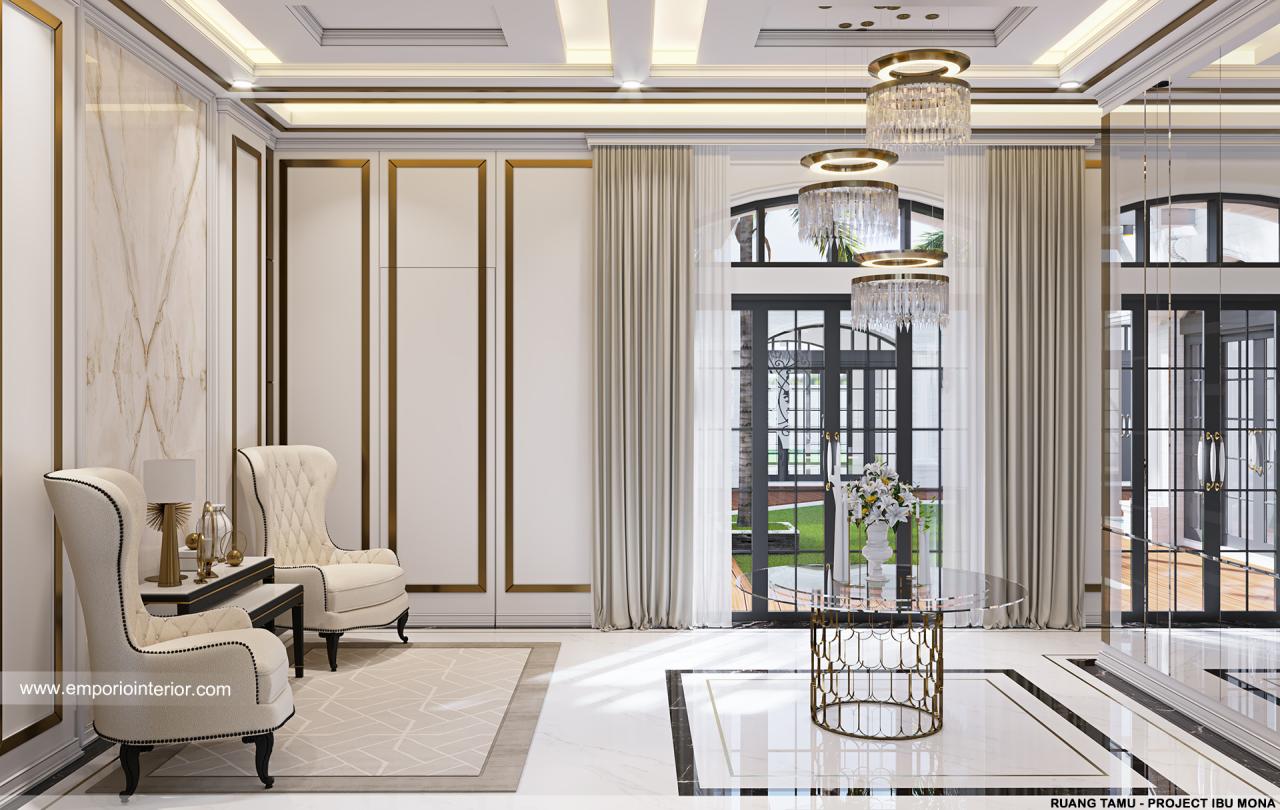 Mrs. Mona Classic House 1 Floor Design - Palu, Sulawesi Tengah 22873