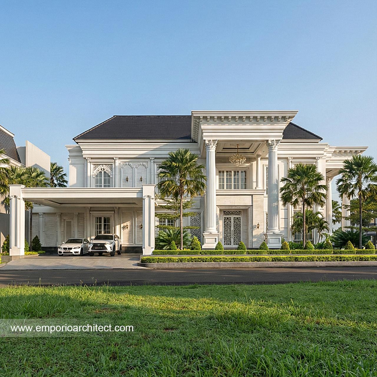 Image Mr. EWN II 1363 Klasik House 2 Floors Design - Banten