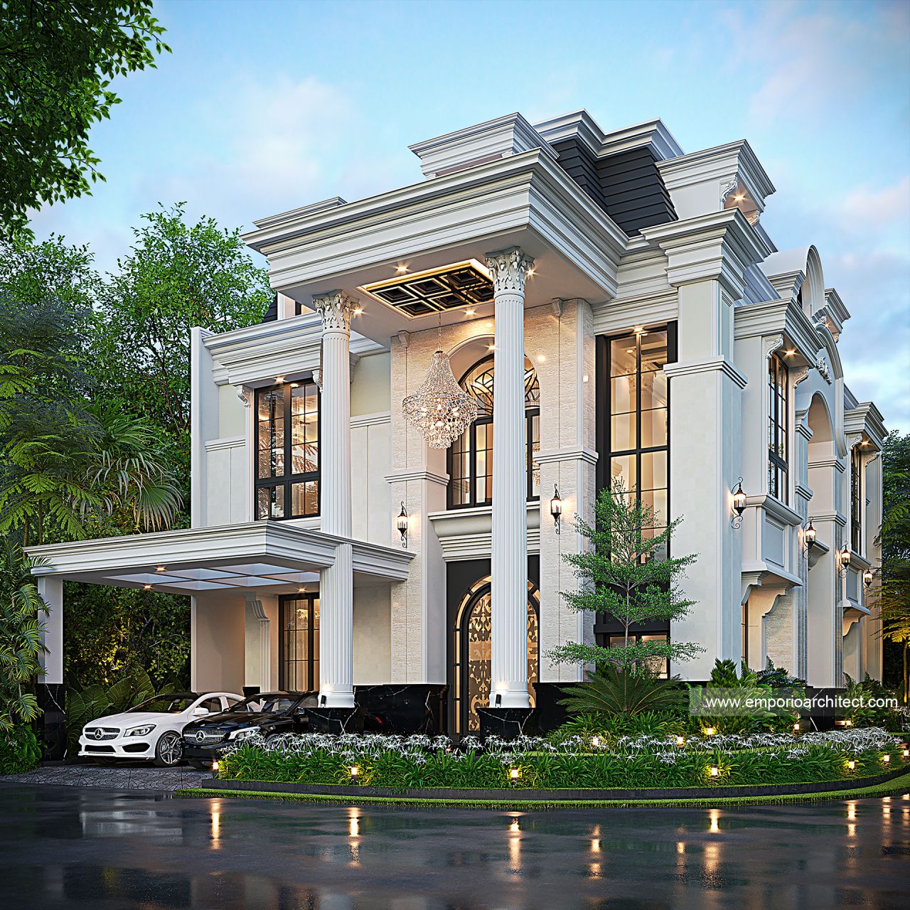 Image Mr. MDN Classic House 2 Floors Design - Tangerang