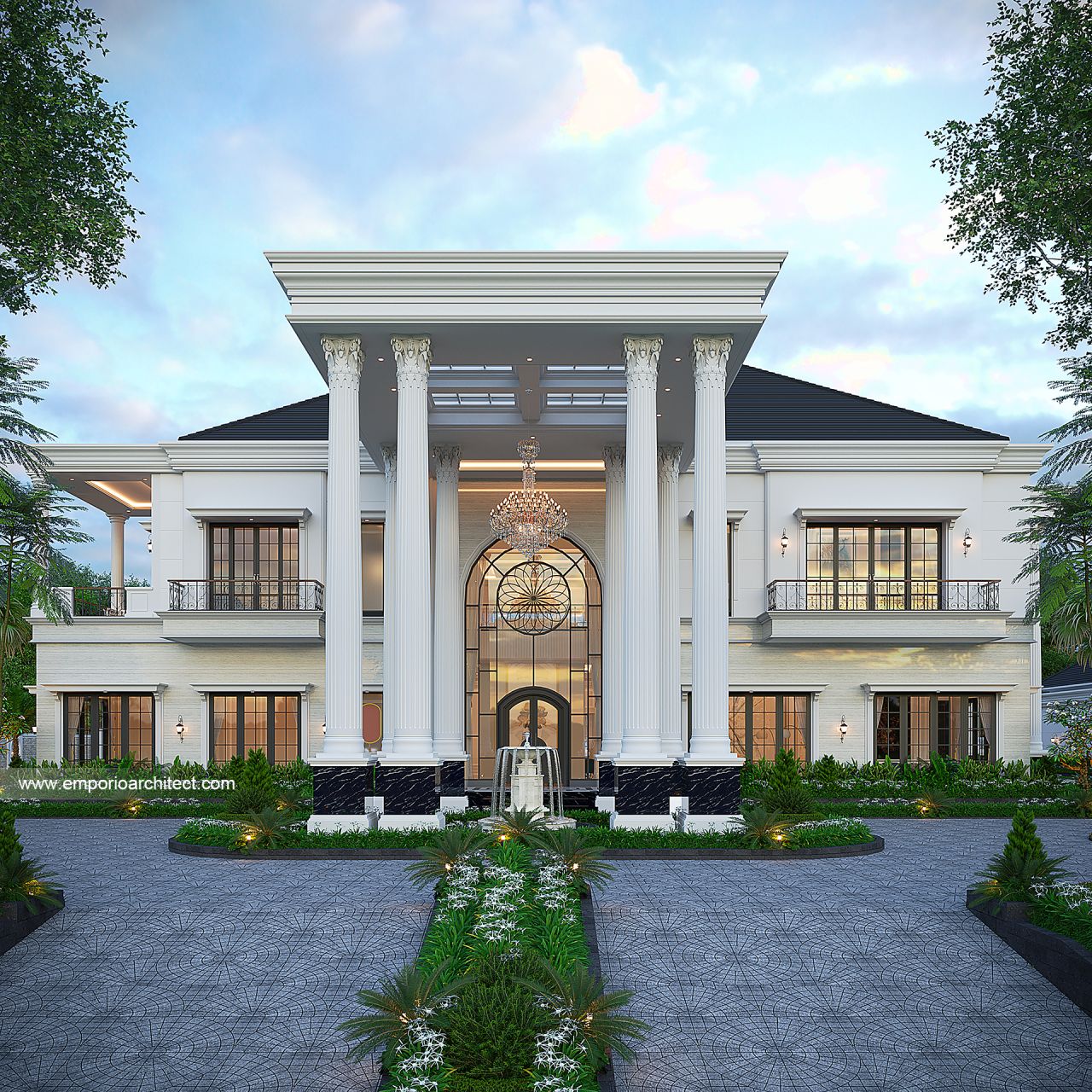 Image Mr. RFL Classic House 2 Floors Design - Samarinda