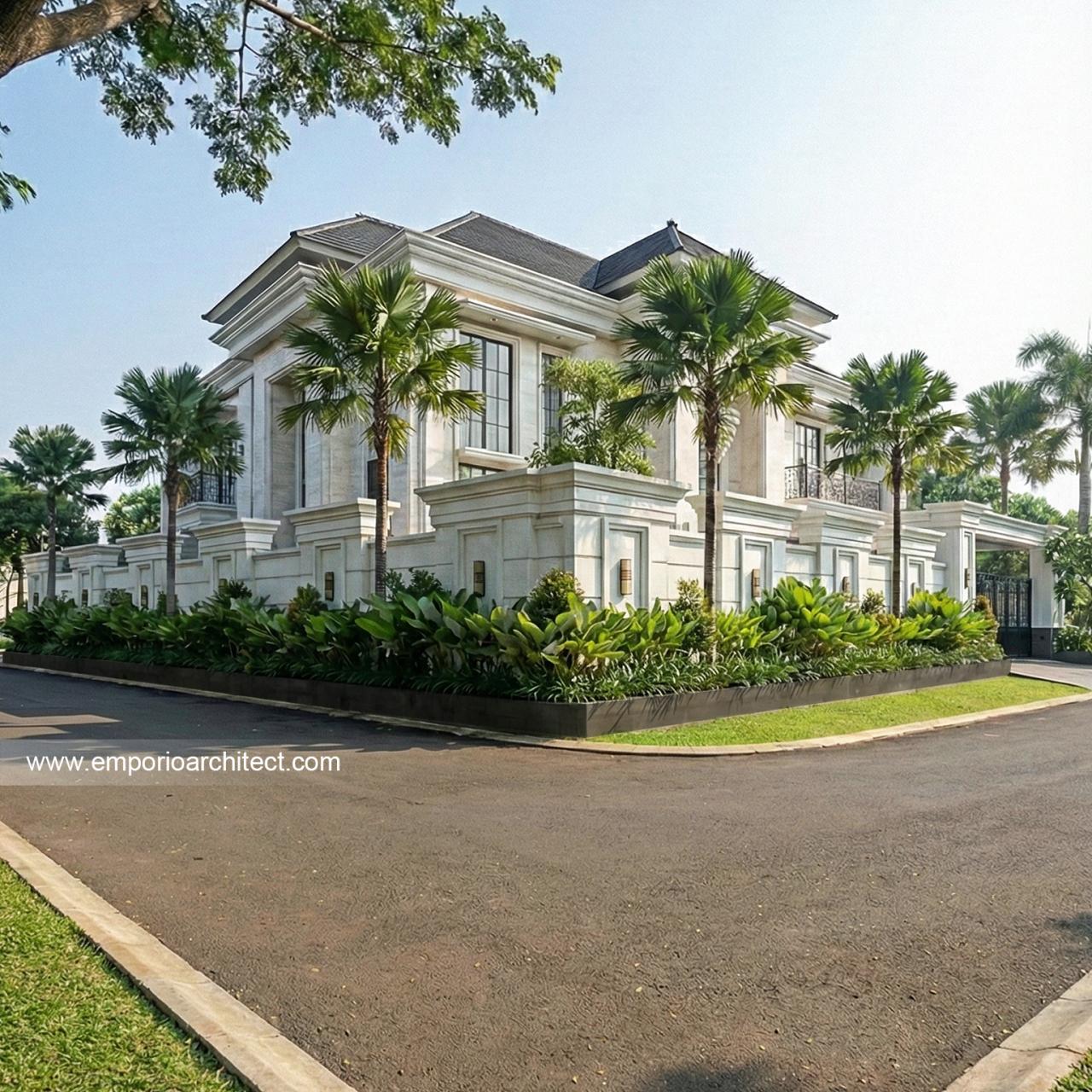 Image Mrs. BTT 2273 Classic House 2 Floors Design - Palembang