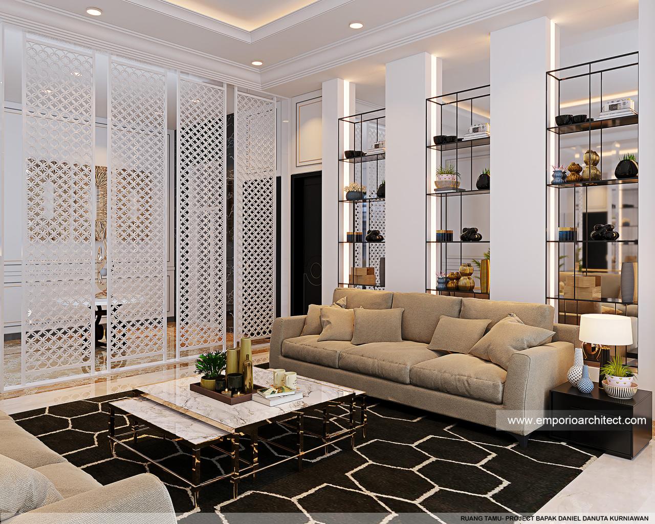Mr. Daniel Danuta Kurniawan II Classic House 2 Floors Design - Jakarta ...