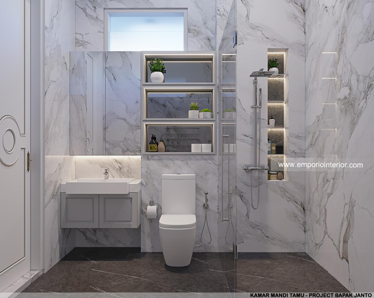 Mr. JTA Classic House 2.5 Floors Design - Jakarta Selatan 28570 ...