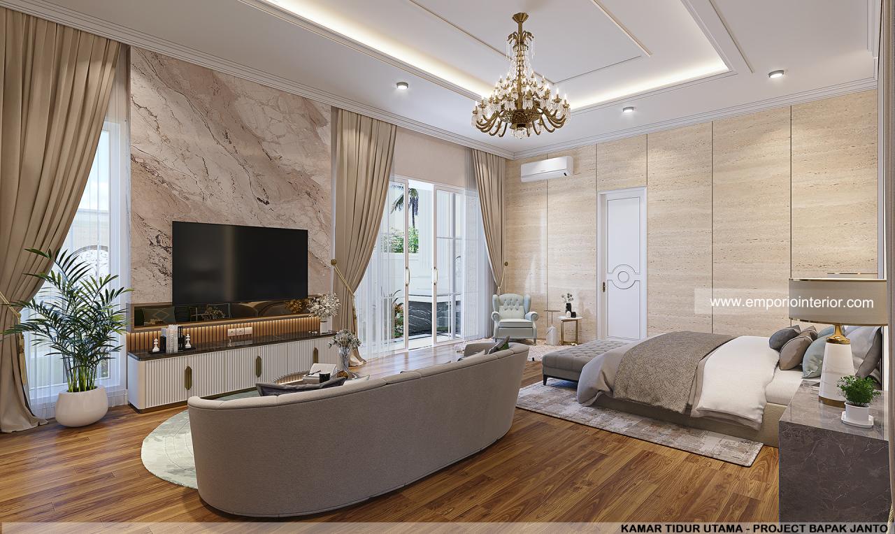 Mr. JTA Classic House 2.5 Floors Design - Jakarta Selatan 28575 ...