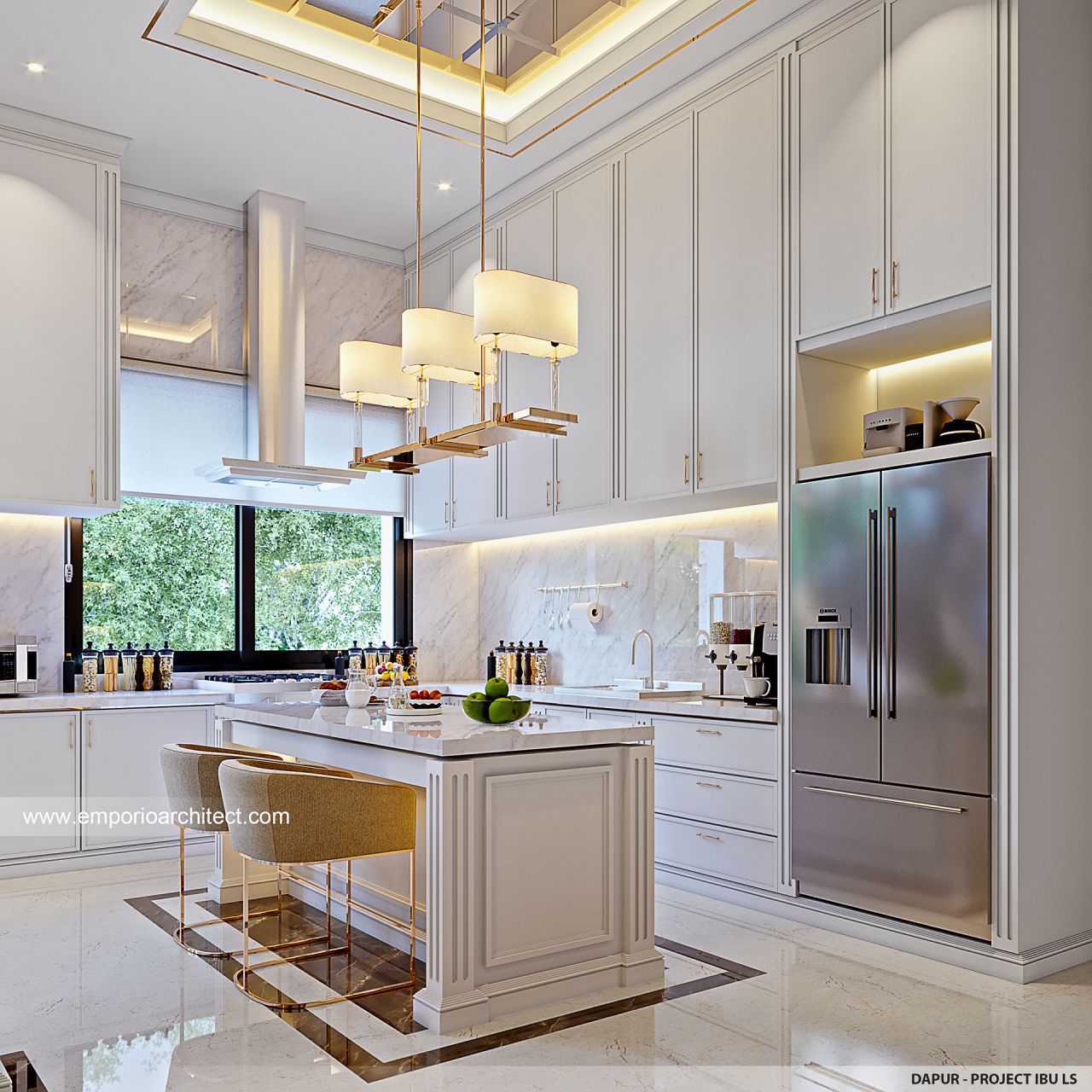 interiorhomedesign Mrs LS Classic House 3 Floors Design Cibubur interiorhomedesign-mrs-ls-classic-house-3-floors-design-cibubur
