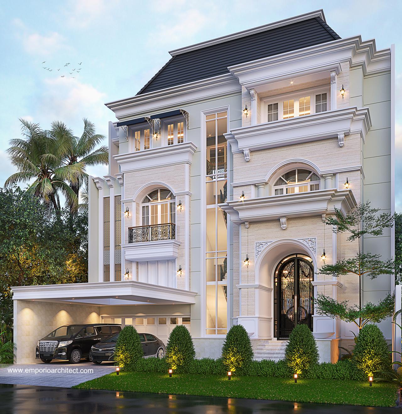 Desain Rumah 4 Lantai