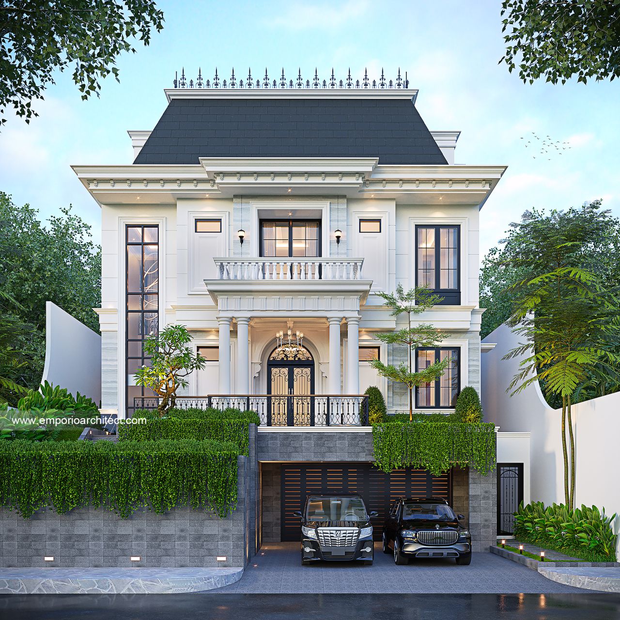 Image Mr. ANR 1956 Classic House 4 Floors Design - Sentul City, Bogor