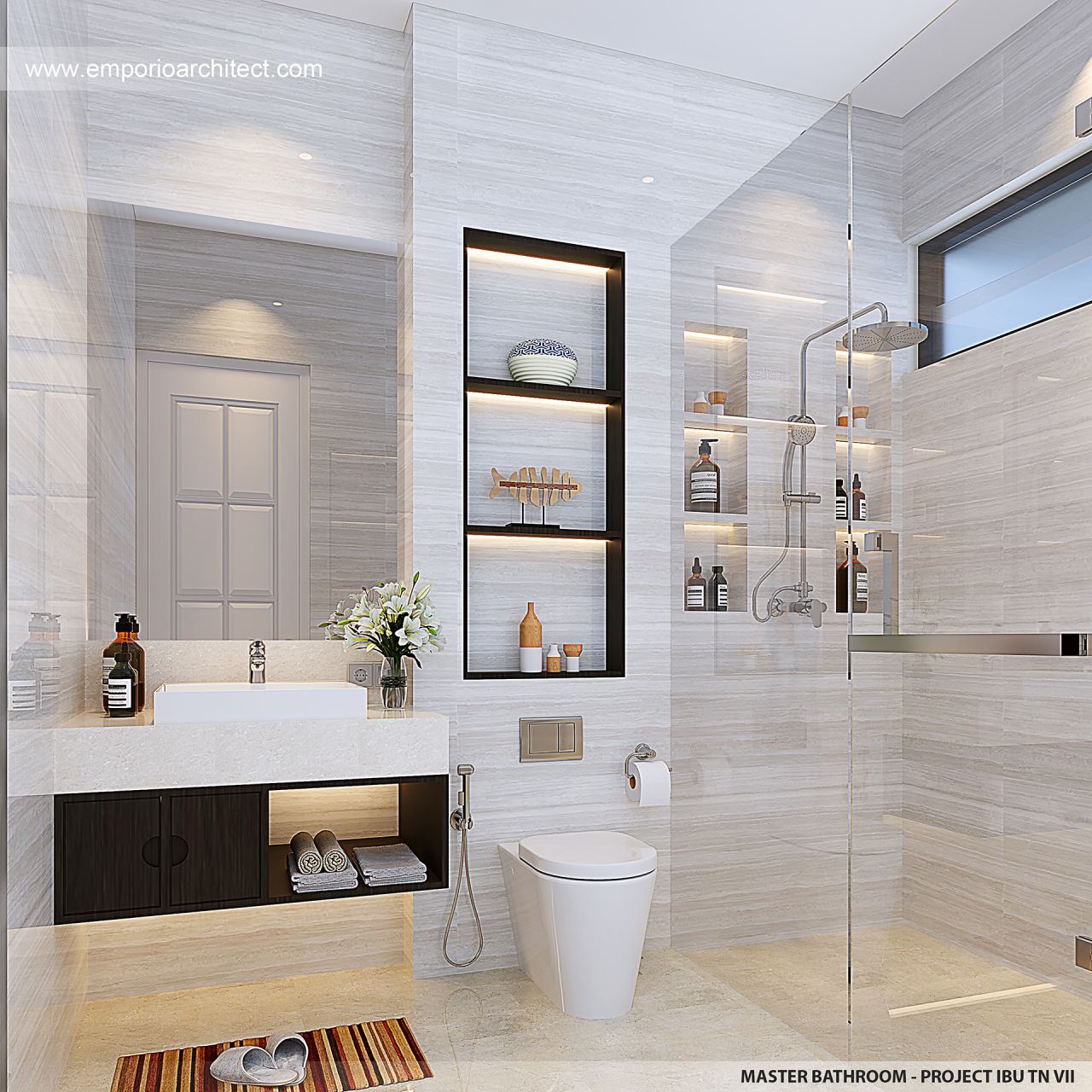 Mrs. TN 1728 VII Classic House 4 Floors Design - Jakarta 36989