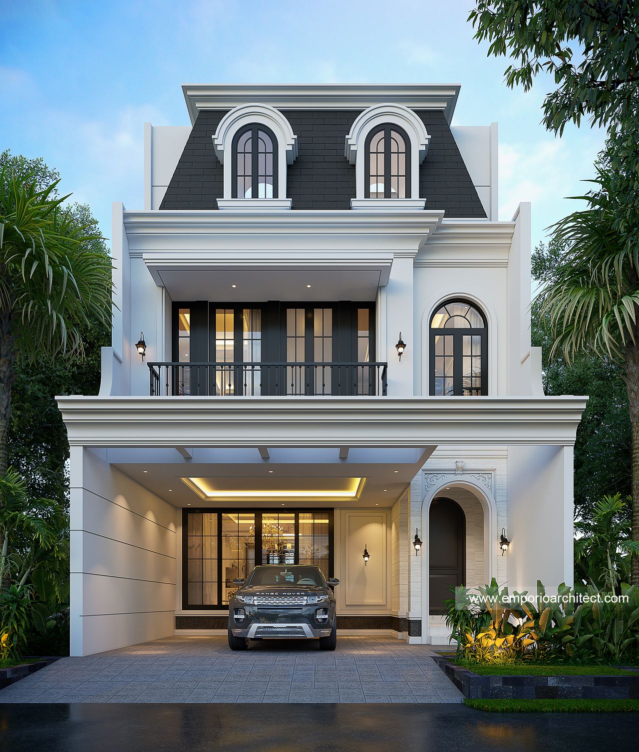 Desain Rumah Lebar Depan 8 (Delapan) Meter 7