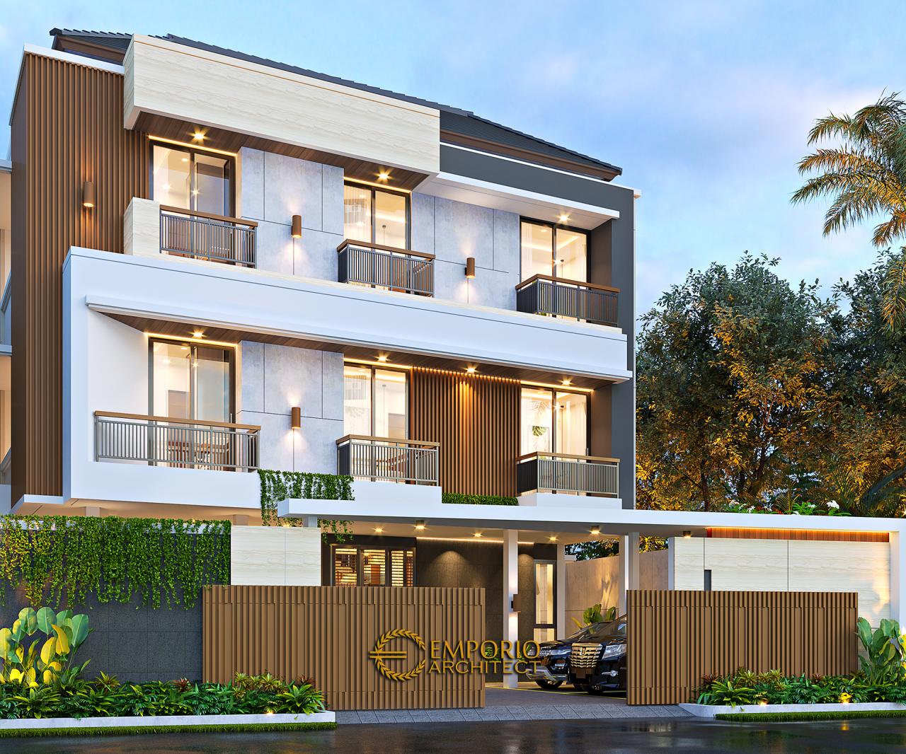 #boardinghousedesign - Desain Rumah Kost Modern 3 Lantai 96151221