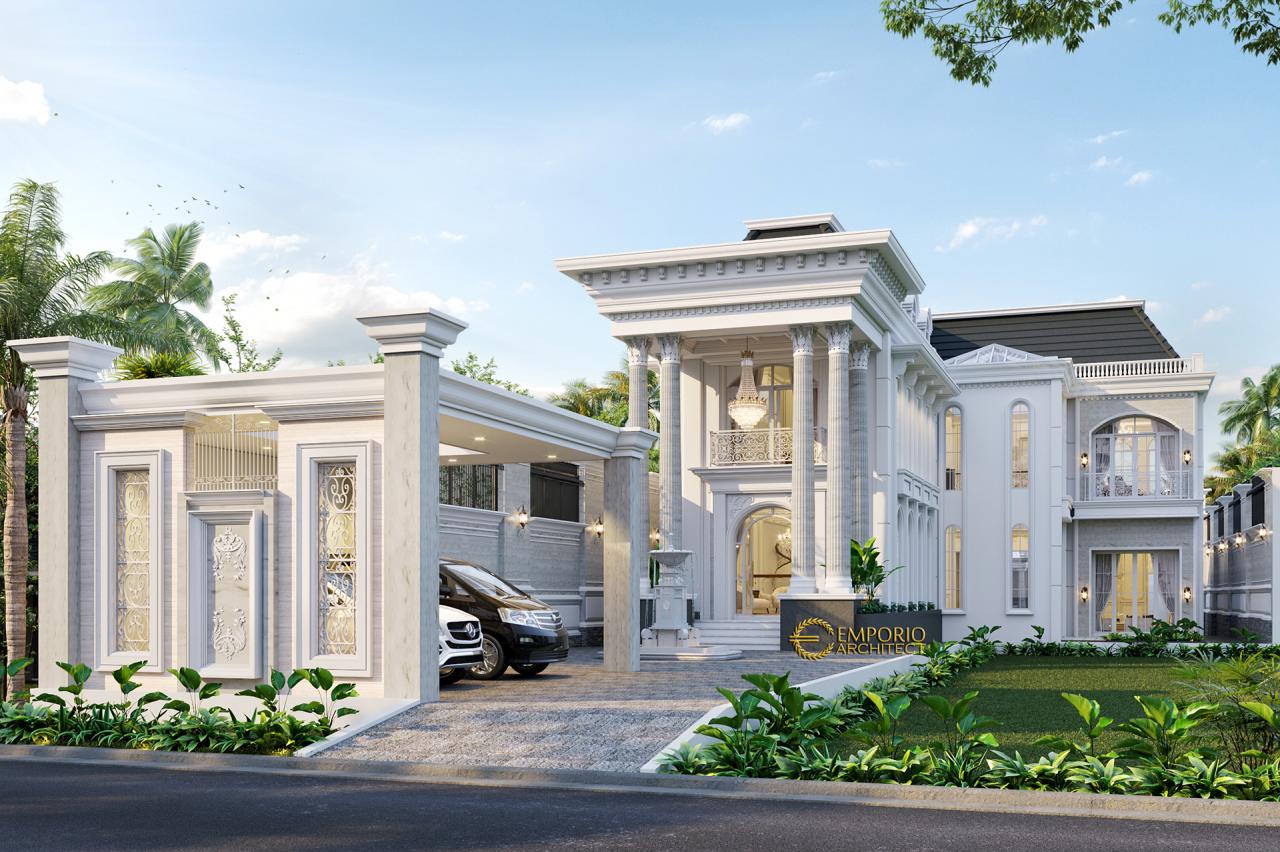 5 Desain Rumah Klasik 2 Lantai Terbaik Di Awal Tahun 2021