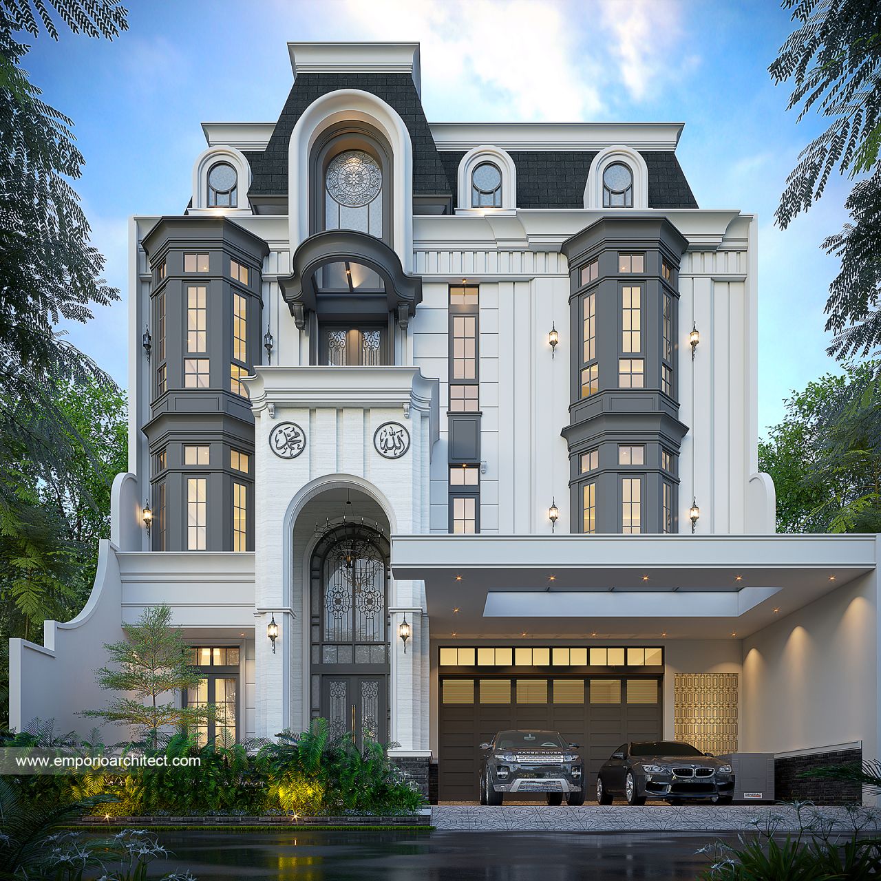 Image Mr. IVN Mediterranean House 3 Floors Design - Pondok Indah, Jakarta Selatan