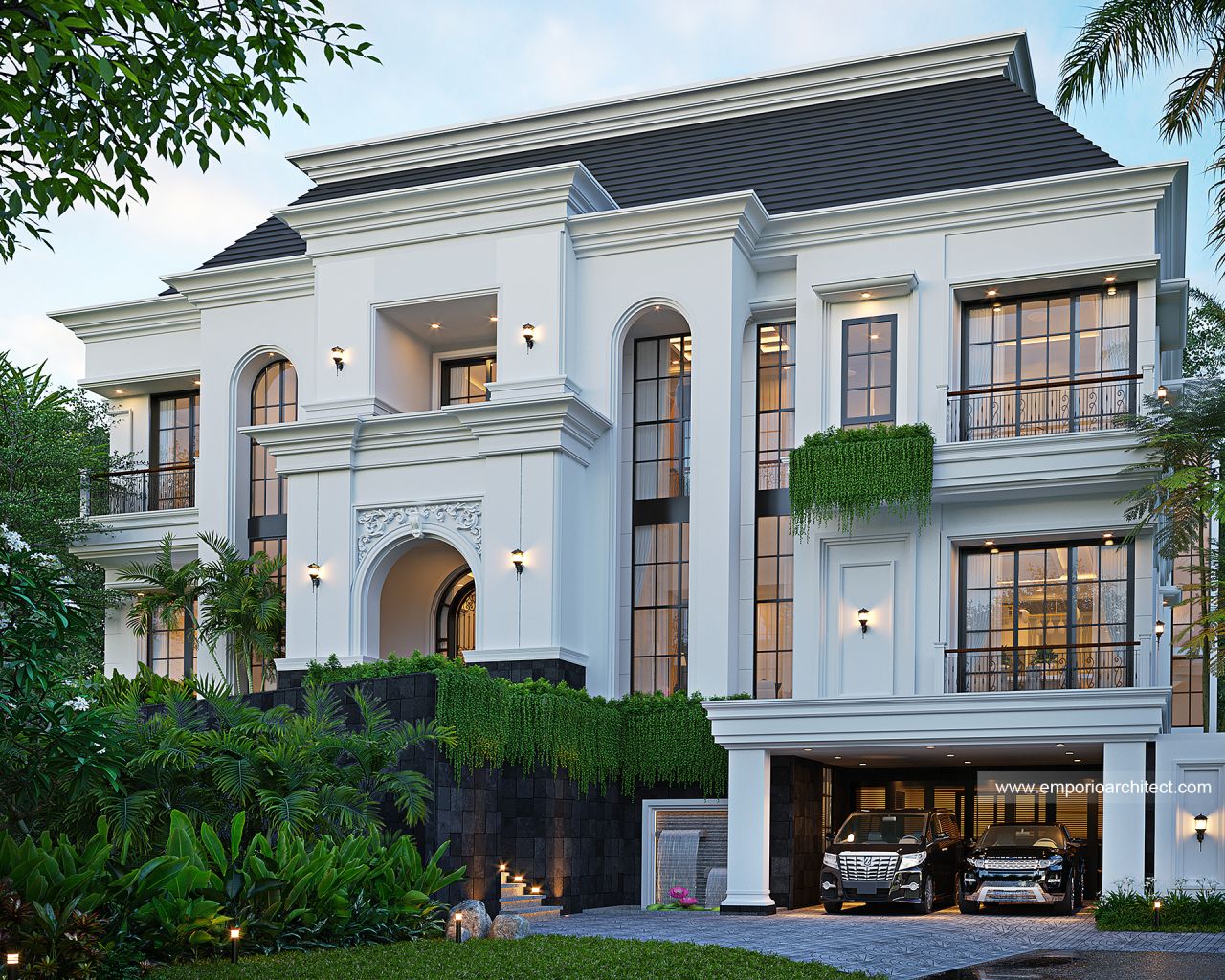 Mr. IPC Mediterranean Classic House 3 Floors Design - Sentul, Bogor