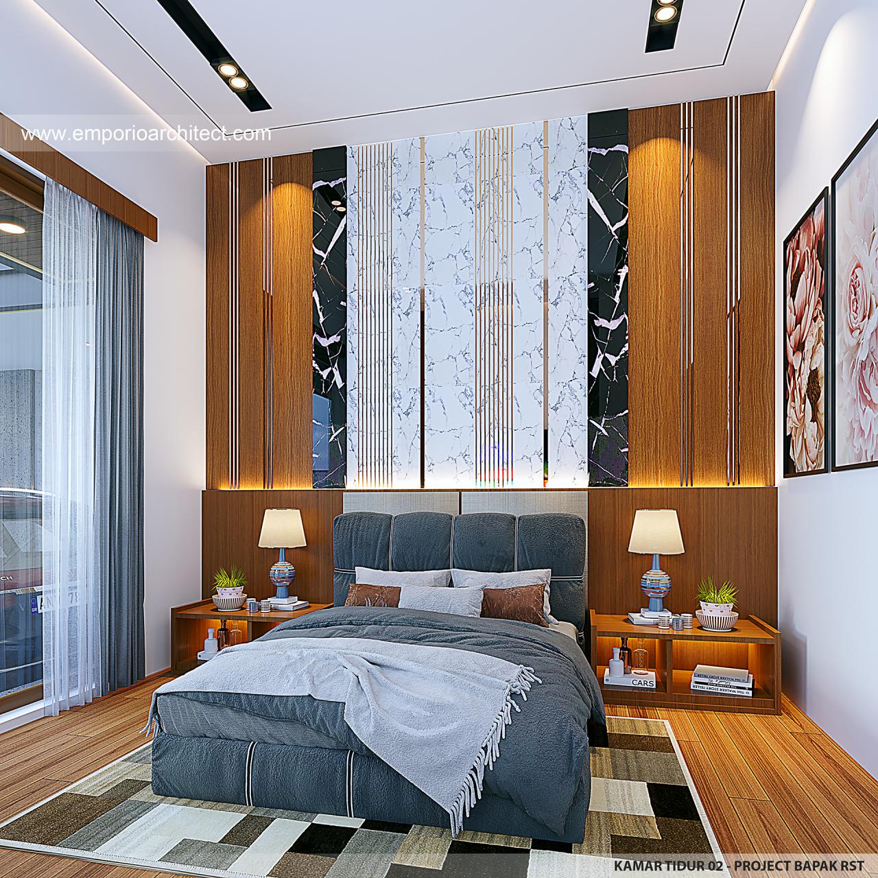 #interiordesign - Mr. RST Modern House 1 Floor Design - Bantul
