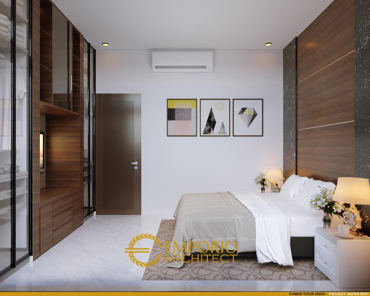 Desain Kamar Tidur Anak Rumah Modern 1 Lantai Bapak Rofi di Medan, Sumatera Utara 7