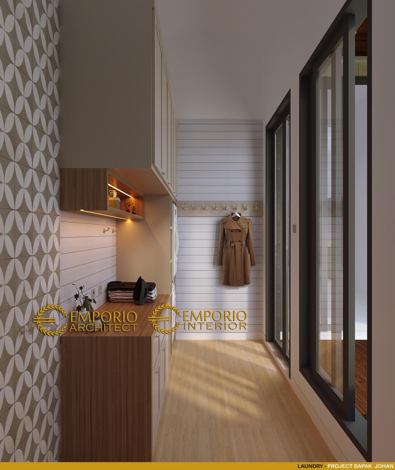 Desain Laundry 2 Rumah Modern 2 Lantai Bapak Johan di Depok, Jawa Barat 19